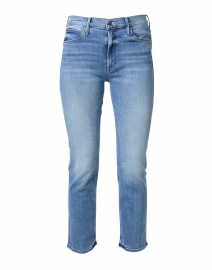 The Dazzler Mid-Rise Straight Leg Ankle Jean