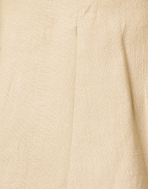 Fabric image thumbnail - T.ba - Beige Linen Swing Jacket