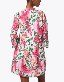 Back image thumbnail - Jude Connally - Faith Multi Print Cotton Dress