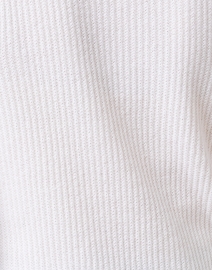 Fabric image thumbnail - Allude - Ivory Cashmere Rib Sweater