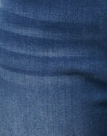 Ecru - Abbot Blue Vintage Wash Stretch Cotton Jean