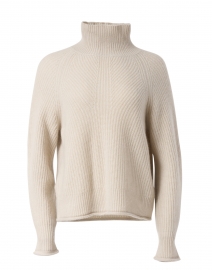 Moonstone Ribbed Cashmere Sweater