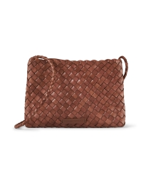 Marison Brown Woven Leather Bag