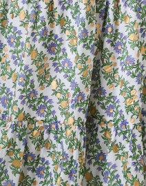 Fabric image thumbnail - Oliphant - White Floral Print Cotton Voile Dress