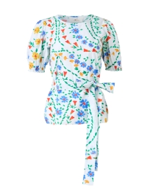 Product image thumbnail - Soler - Frida Multi Daisy Print Top