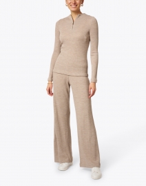 Vince - Birch Ribbed Wool Blend Pull-On Lounge Pant