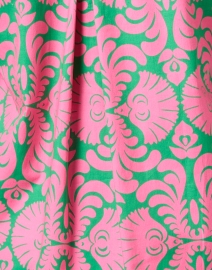 Fabric image thumbnail - Caliban - Pink and Green Cotton Print Shirt