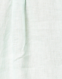 120% Lino - Pacific Green Embellished Linen Shirt