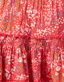 Fabric image thumbnail - Poupette St Barth - Anais Red Floral Dress