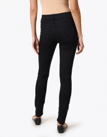 Back image thumbnail - Mother - The Looker Black Stretch Denim Jean
