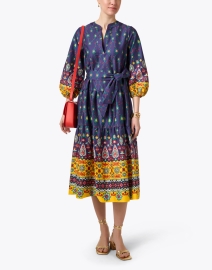 Look image thumbnail - Shoshanna - Claire Multi Print Cotton Dress