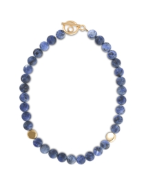 Sodalite and Gold Necklace