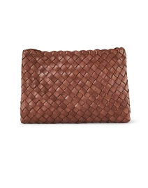 Back image thumbnail - Loeffler Randall - Marison Brown Woven Leather Bag