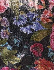 Fabric image thumbnail - Chiara Boni La Petite Robe - Maisa Floral Sequin Top