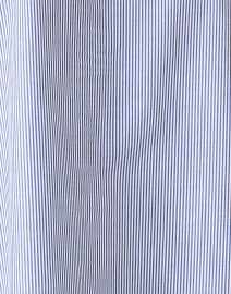 Fabric image thumbnail - Vitamin Shirts - Blue and White Striped Cotton Shirt