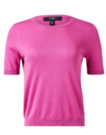 Agro Pink Silk Cotton Knit Top