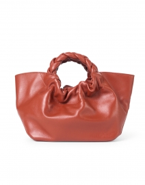 Back image thumbnail - DeMellier - Mini Los Angeles Terracotta Smooth Leather Bag
