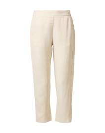 Product image thumbnail - Piazza Sempione - Cream Tapered Trouser