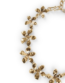 Front image thumbnail - Mignonne Gavigan - Tangier Gold Floral Necklace