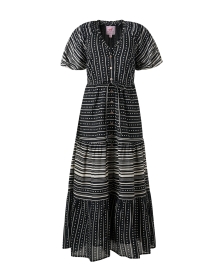 Product image thumbnail - Banjanan - Poppy Black and White Print Cotton Dress