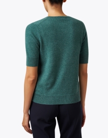 Back image thumbnail - Repeat Cashmere - Green Cashmere Sweater