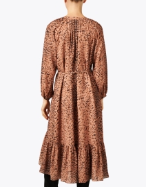 Back image thumbnail - Brochu Walker - Sarai Leopard Print Midi Dress