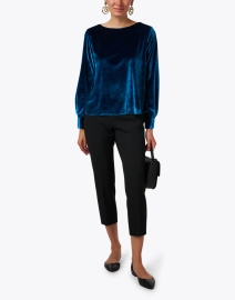 Look image thumbnail - Peserico - Black Stretch Pull On Pant
