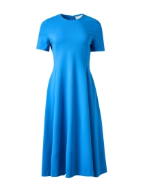 Product image thumbnail - Jane - Romy Blue Fit and Flare Dress