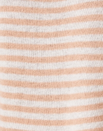 Fabric image thumbnail - Jumper 1234 - Orange and Pink Striped Cashmere Sweater