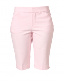 Heather Petal Pink Premier Stretch Cotton Shorts