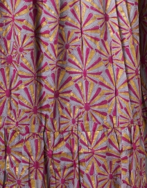 Fabric image thumbnail - Oliphant - Pink Floral Print Cotton Voile Dress