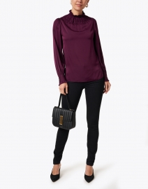 Look image thumbnail - Mother - The Looker Black Stretch Denim Jean