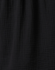 Fabric image thumbnail - Honorine - Frida Black Cotton Gauze Top