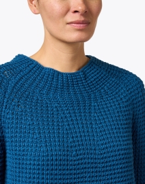 Extra_1 image thumbnail - Weekend Max Mara - Ardea Blue Wool Sweater