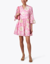 Look image thumbnail - Jude Connally - Faith Pink Print Cotton Dress
