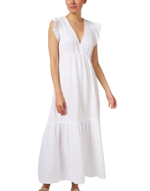 Front image thumbnail - Honorine - White Maxi Dress