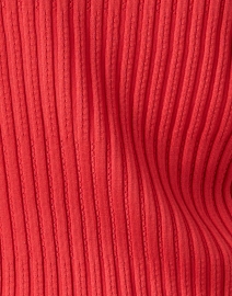 Fabric image thumbnail - Ecru - Poppy Red Ribbed Pointelle Tank