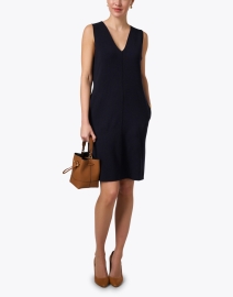 Look image thumbnail - Allude - Navy Wool Dress