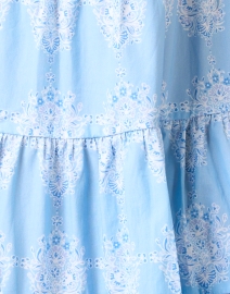 Fabric image thumbnail - Sail to Sable - Blue Print Cotton Dress