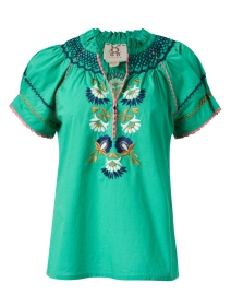 Rosie Green Embroidered Cotton Blouse