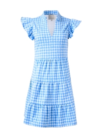 Product image thumbnail - Sail to Sable - Blue Gingham Dress