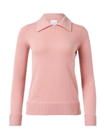 Kafka Pink Collared Sweater