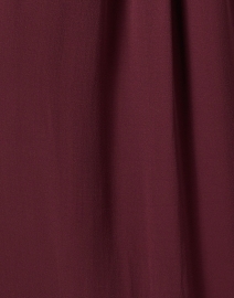 Fabric image thumbnail - Eileen Fisher - Burgundy Silk Pleated Dress