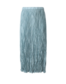 Eileen Fisher - Seafoam Green Crushed Silk Skirt