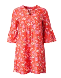 Kerry Red Floral Dress
