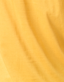 Fabric image thumbnail - Lafayette 148 New York - Modern Yellow Cotton Tee