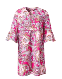 Kerry Pink Paisley Print Dress