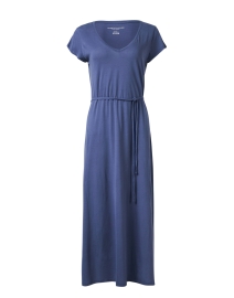 Product image thumbnail - Majestic Filatures - Venice Blue Cotton Dress