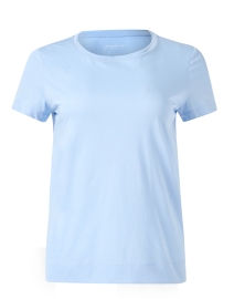 Product image thumbnail - Lafayette 148 New York - The Modern Oasis Blue Cotton Tee