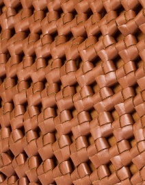 Fabric image thumbnail - Bembien - Alba Brown Leather Saddle Bag